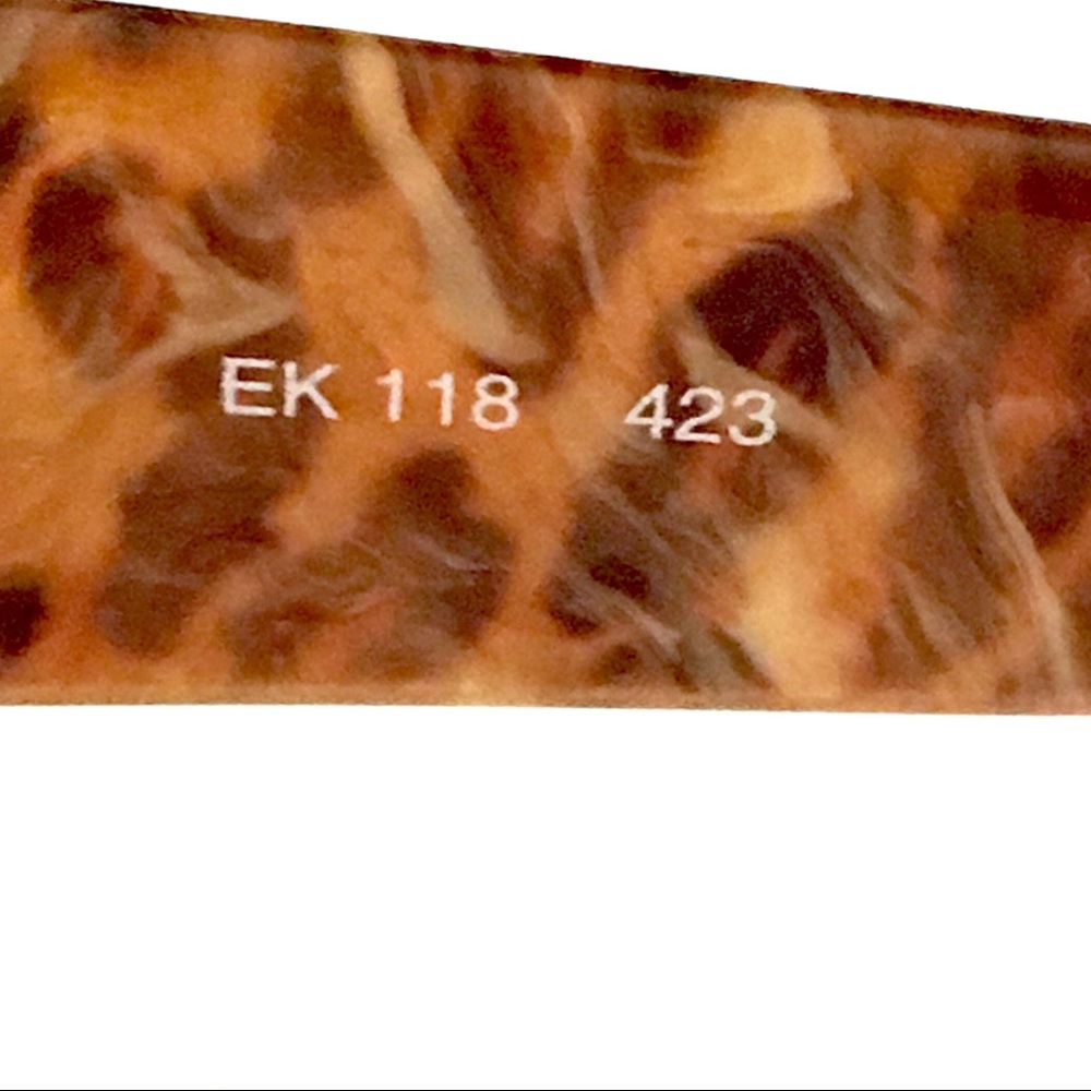 Emanuelle Khahn Tortoise Statement Sunglasses - image 6